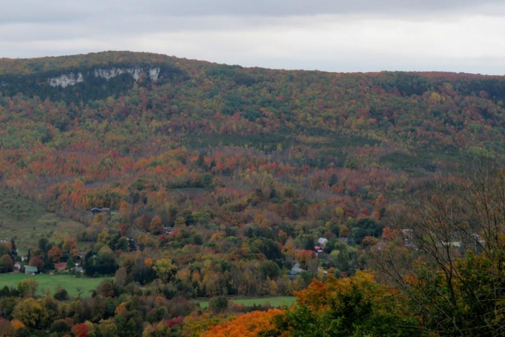 View across the Beaver Valley from the brow of the Niagara Escarpment on the Talisman lands