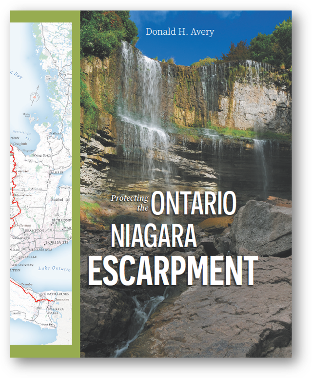Cover of Donald H. Avery's "Protecting the Ontario Niagara Escarpment"